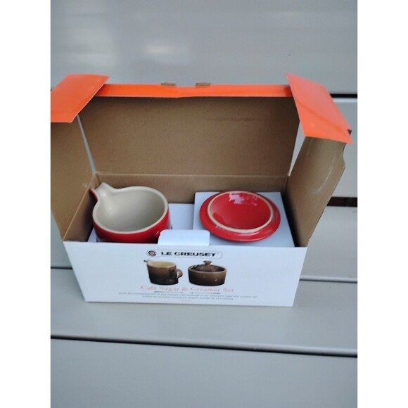Le Creuset Cafe Sugar & Creamer Set - Picture 2 of 4